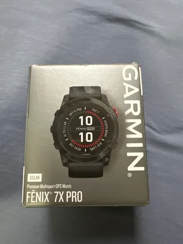 Relógio Garmin Fenix 7x Pro Solar