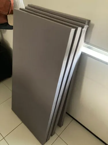 Painéis acústicos - Difusor e Absorvedor - Lã de rocha.