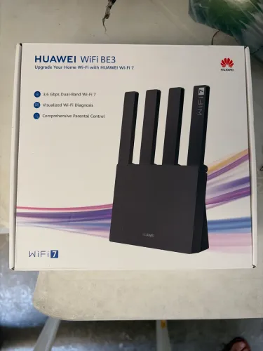 Vendo ROTEADOR HUAWEI WIFI BE3 - Wi-Fi 7 - novo e lacrado!
