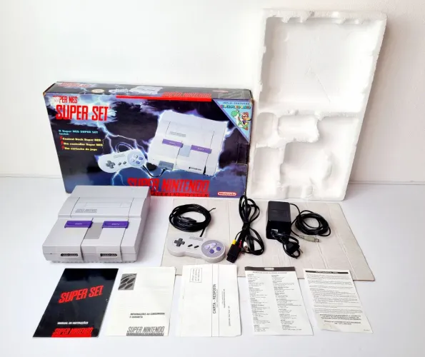 482- SNES GRADIENTE LIGHTNING BOX