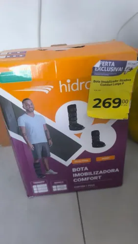 Robô foot bora imobilizadora