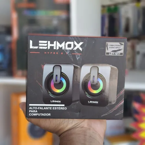 Caixa de som para pc rgb com fio USB - entrega em slz e região 