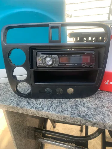 Moldura + MP3 Pioneer DEH P308 Civic 2002