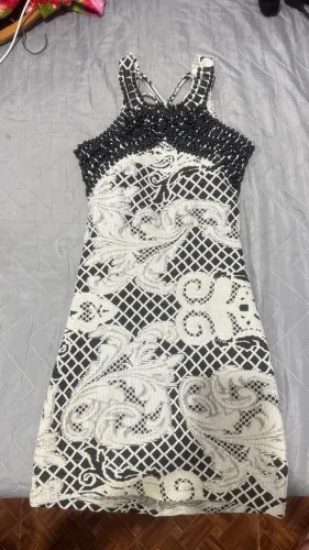 Vestido de Festa com pedraria