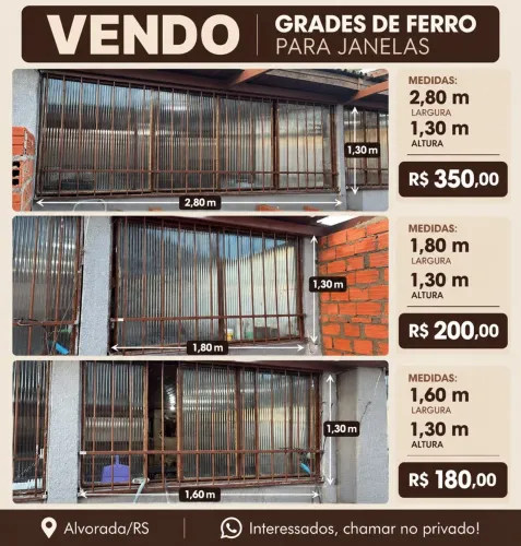 Grade de ferro 