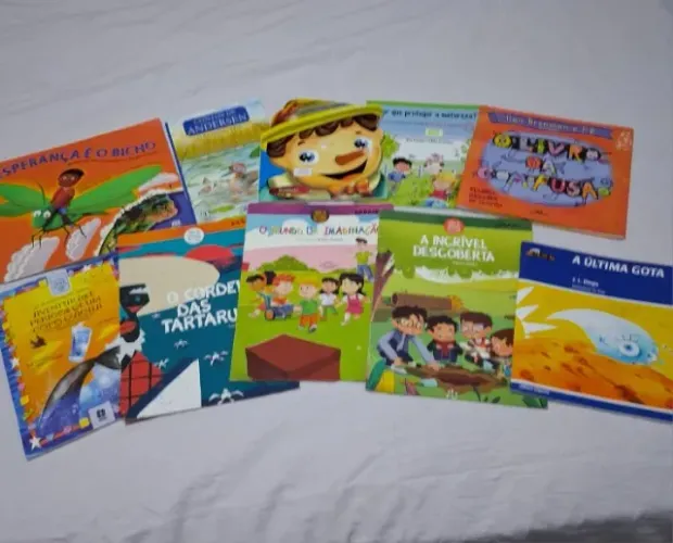 Kit 10 Livros Infantis - Diversos Títulos E Coleções Vol 4