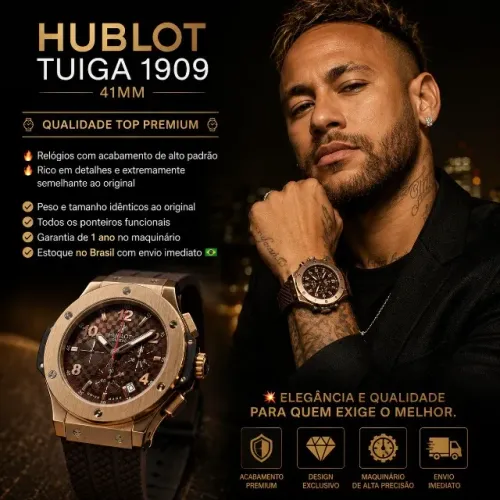 Relógio Hublot Tuiga 1909 41mm