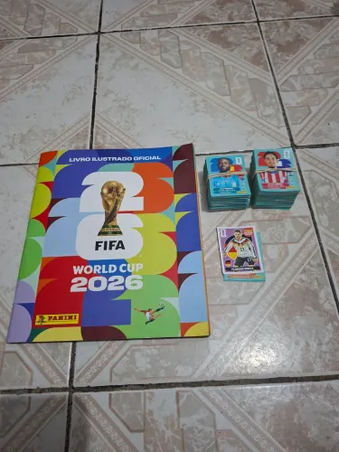 Álbum de figurinhas world cup 2026 + figurinhas