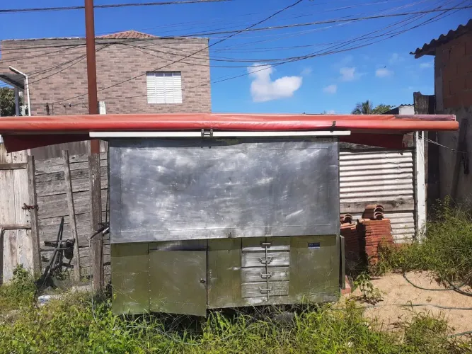 Vendo Carrinho de Pastel/Porções na Faixa de Areia no Canal 5 em Santos