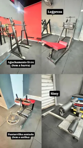 Máquinas academia com ótimo estado 
