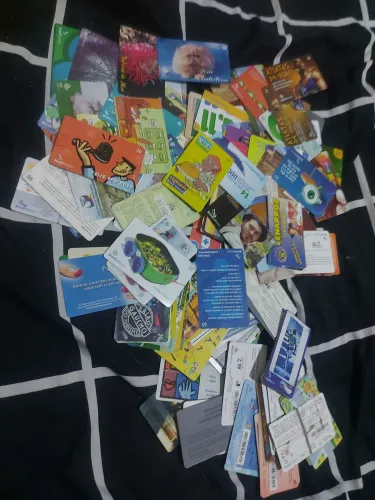 Cartão telefônico coleção 200 cartões