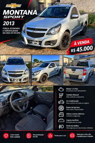 Chevrolet Montana Sport 1.4 Econoflex 8V 2P 2013