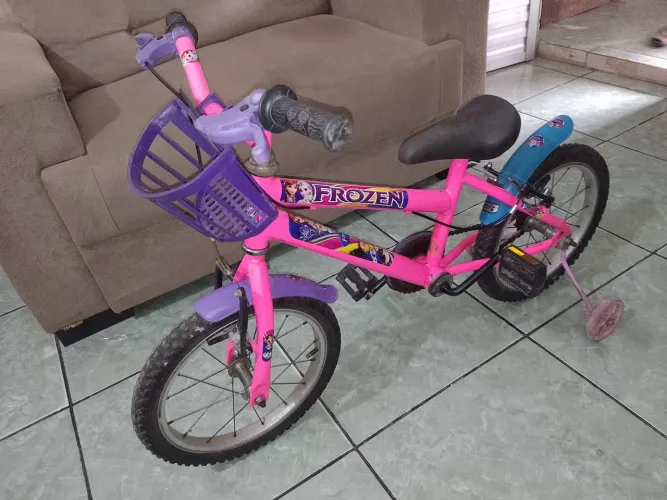 Bicicleta aro 16 frozen