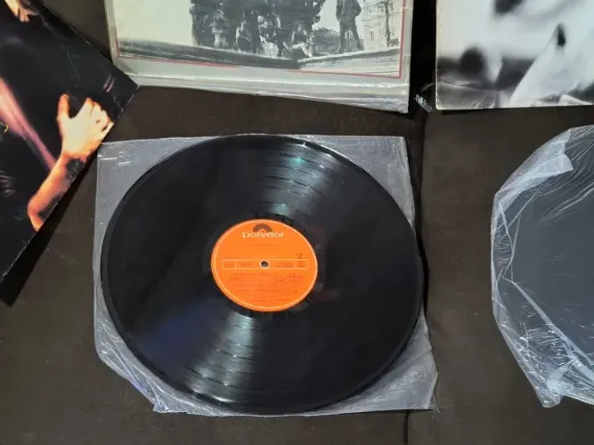 Coleção 3 Discos de Vinil Capital Inicial Autografado
