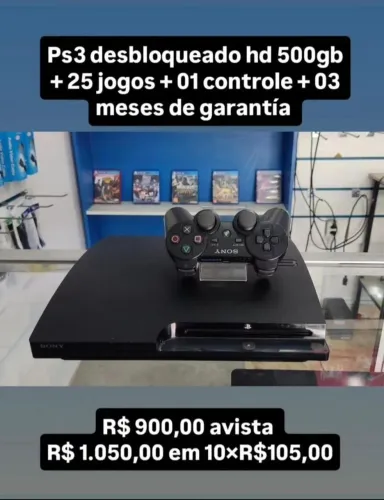 Ps3 slim desbloqueado 