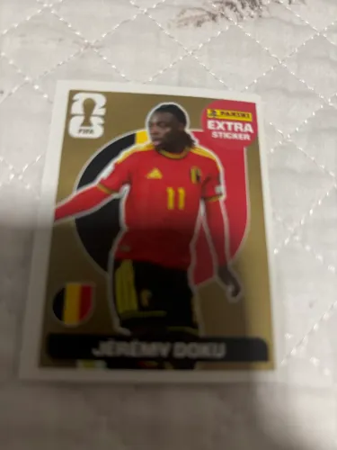 Figurinha Jérémy DOKU- Ouro- 2026
