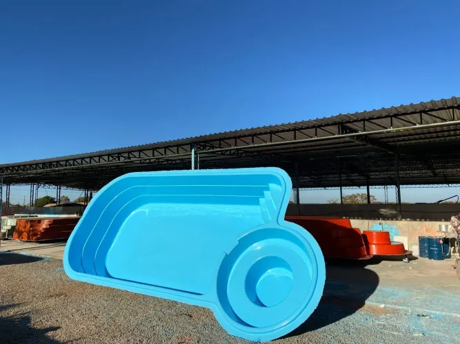 Piscina de fibra de 8M