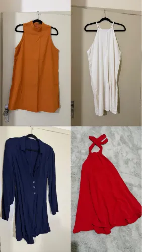 Kit 11 vestidos tamanho g