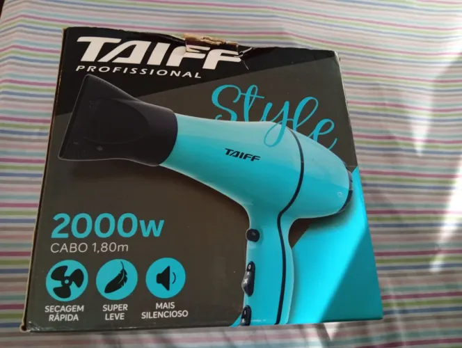 Secador de cabelo profissional Taiff Style.