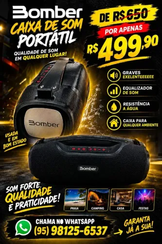 Caixa de som bomber