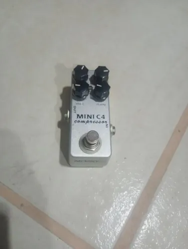 Pedal mini compressor mosky para guitarra violão baixo 