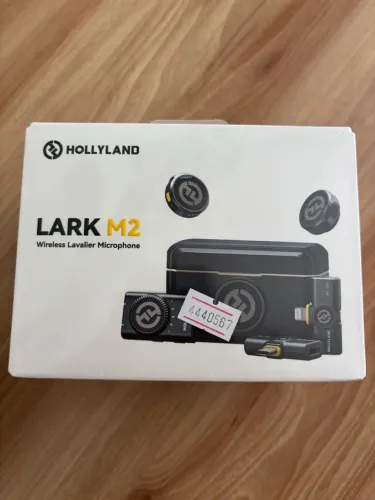 Microfone Hollyland Lark M2 lacrado!
