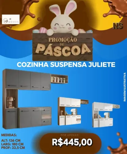 COZINHA SUSPENSA JULIETE