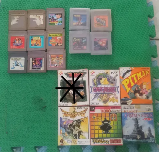 Jogos Game Boy Clássico+ Japonês 
