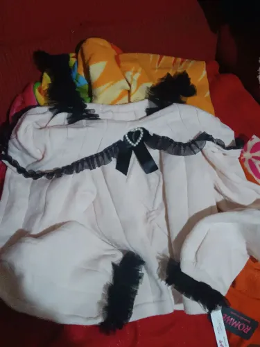 Blusa jirai kei ombros caídos com alcinha Romwe tamanho M