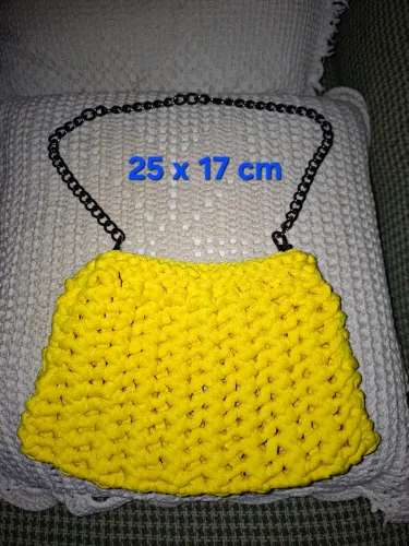 Bolsas de crochê exclusivas
