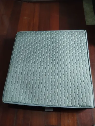 Cama box para pet da BF COLCHÕES + lençol impermeável 100x100cm