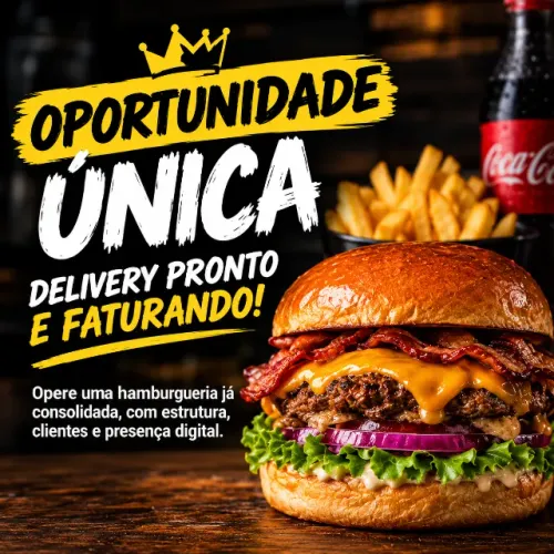 DELIVERY PRONTO E FATURANDO!