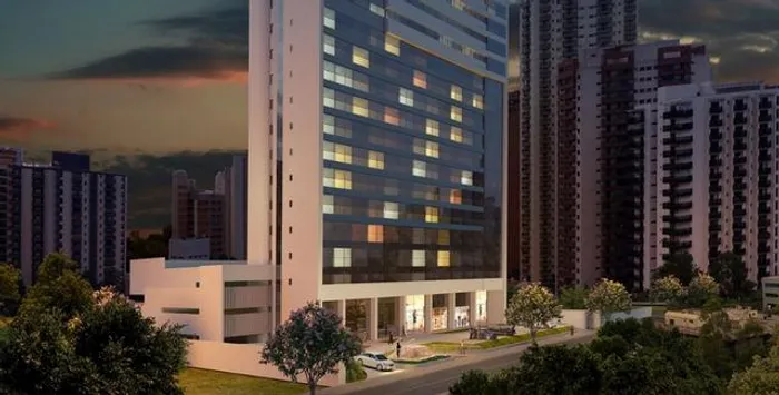 Flats com excelente localização, morar, revender ou alugar sob adm do hotel?