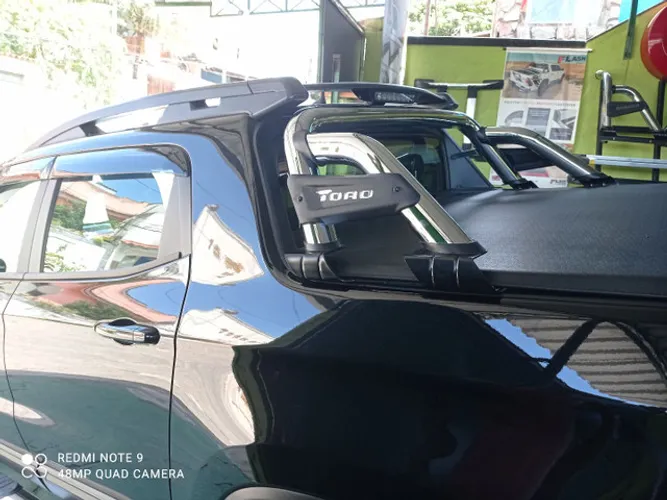 Santo antonio Track ST cromado Fiat Toro 2017 a 2021