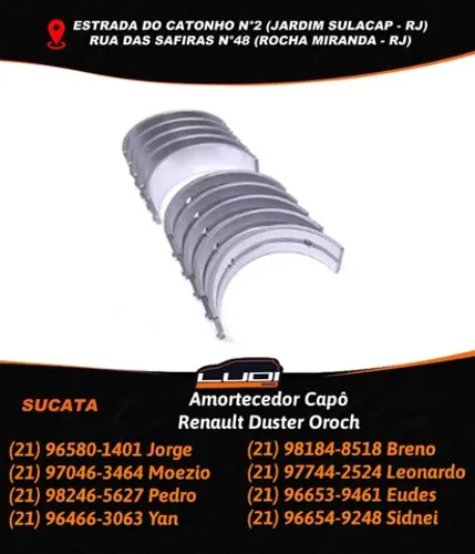Amortecedor Capô Renault Duster Oroch