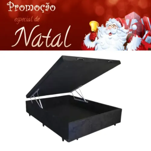 Cama Box Casal Baú