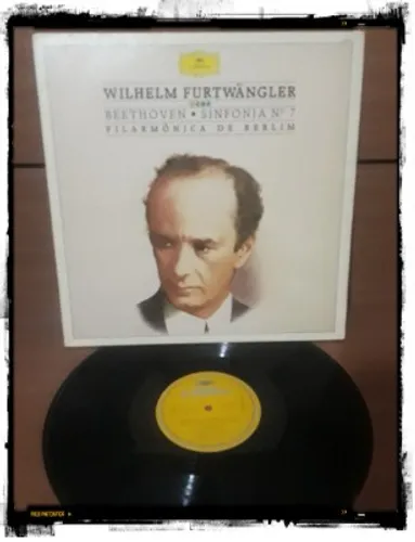 LP Vinil: Wilhelm Furtwängler - Beethoven - Sinfonia n°7 - Filarmônica de Berlim