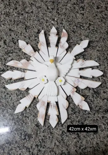 Divino Espirito Santo Em Madeira várias medidas (aceitamos cartão)