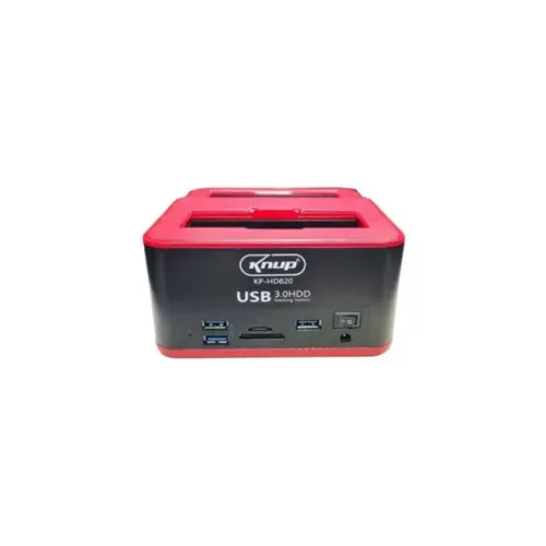 (NOVO) Dock Station Knup HD820 USB 3.0