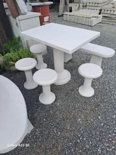 Mesa de concreto