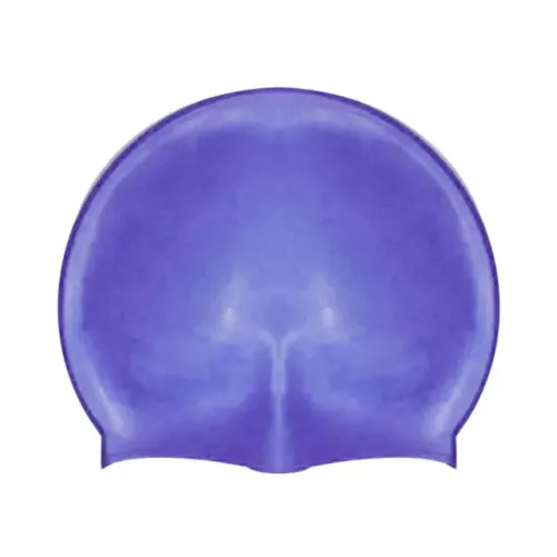 touca de natação silicone sun way elp0521 profissional-azul