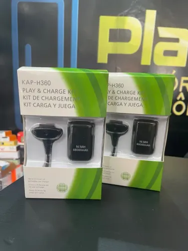 Carregador e bateria Xbox 360 - Fazemos Entregas
