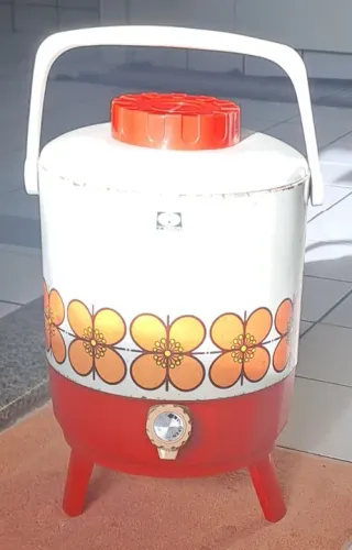 Cooler  térmico vintage - 5 litros