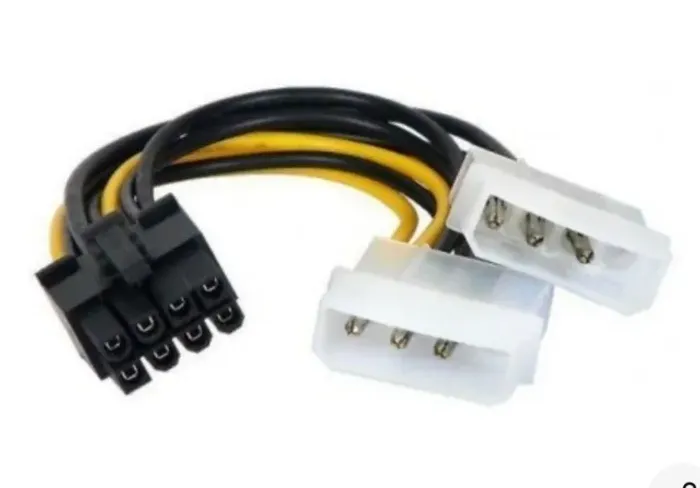 Adap  2 Molex pra 8 pinos 6+2