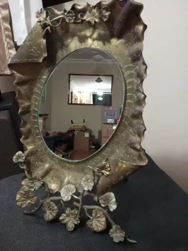 Espelho de mesa antigo 