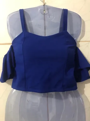 Croped azul royal (P)