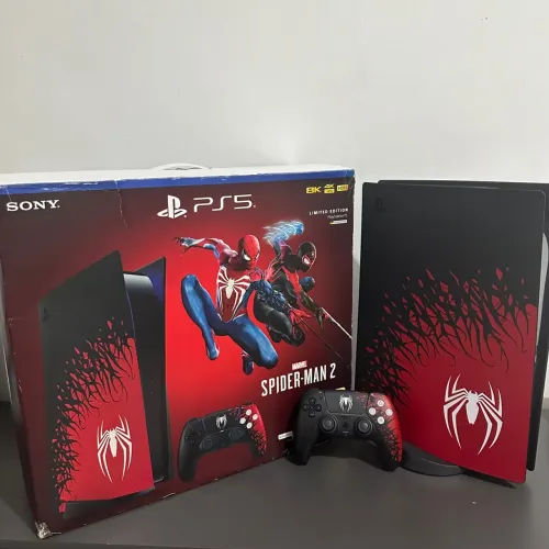 PS5 Mídia Física Spider Man 2 Edição Limitada 