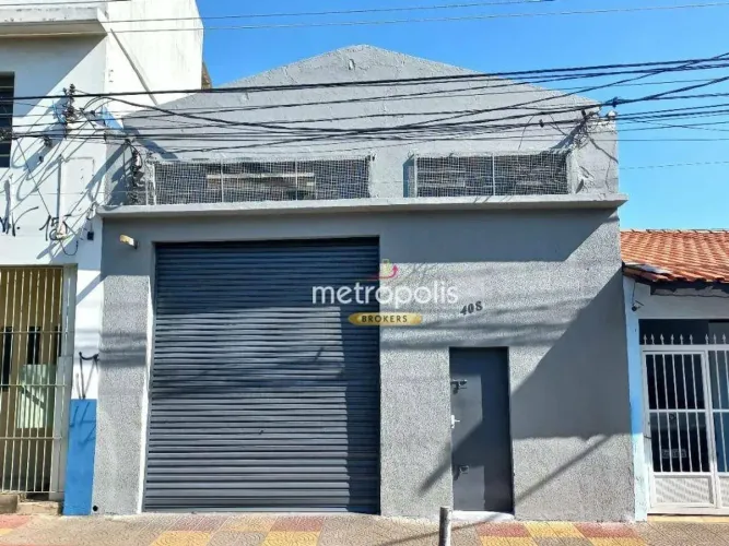 Galpão para alugar, 168 m² por R$ 10.112,00/mês - São José - São Caetano do Sul/SP