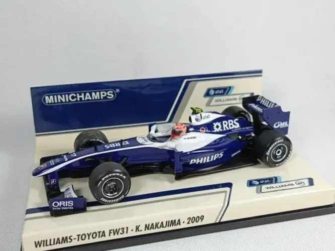 Williams Toyota Fw31 K.nakajima 2009 Minichamps 1/43