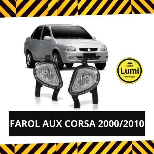 Farol Milha Corsa/Classic 2000/2009 - NOVO!!